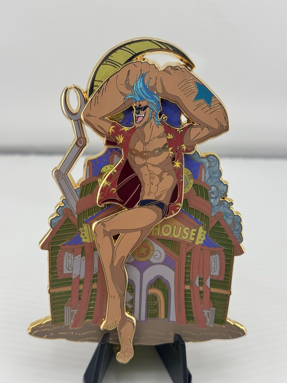 One Piece Franky enamel pin