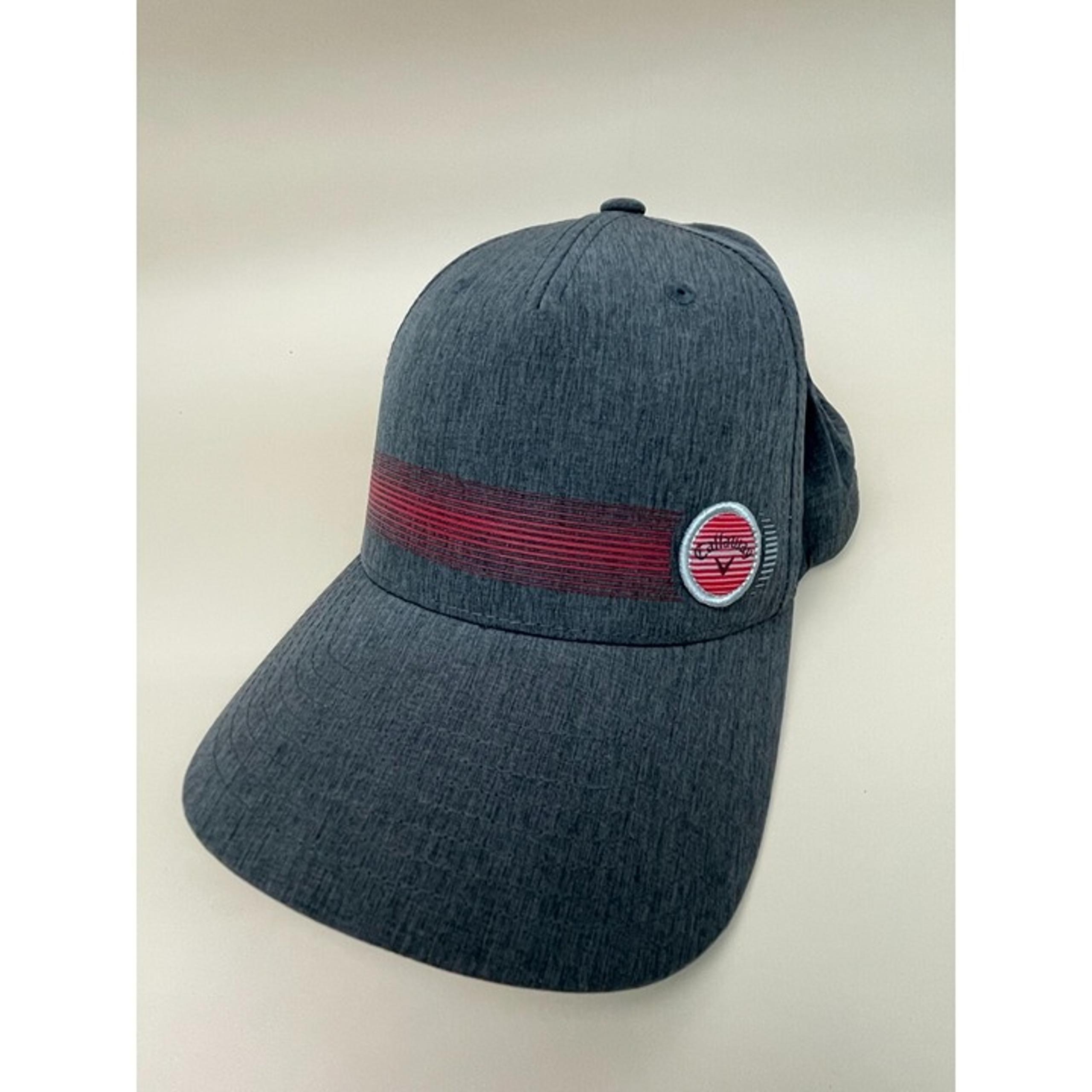 Callaway 92% Polyester 8% Spandex Flexfit 110 Golf Straight Shot Charcoal Cap
