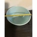 Vtg 1950s Delphite Blue Fire King Splash Proof Mixing Large Bowl 8 Oven Proof