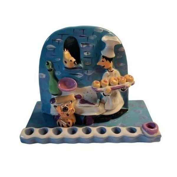 Inna Olshansky Menorah Handmade