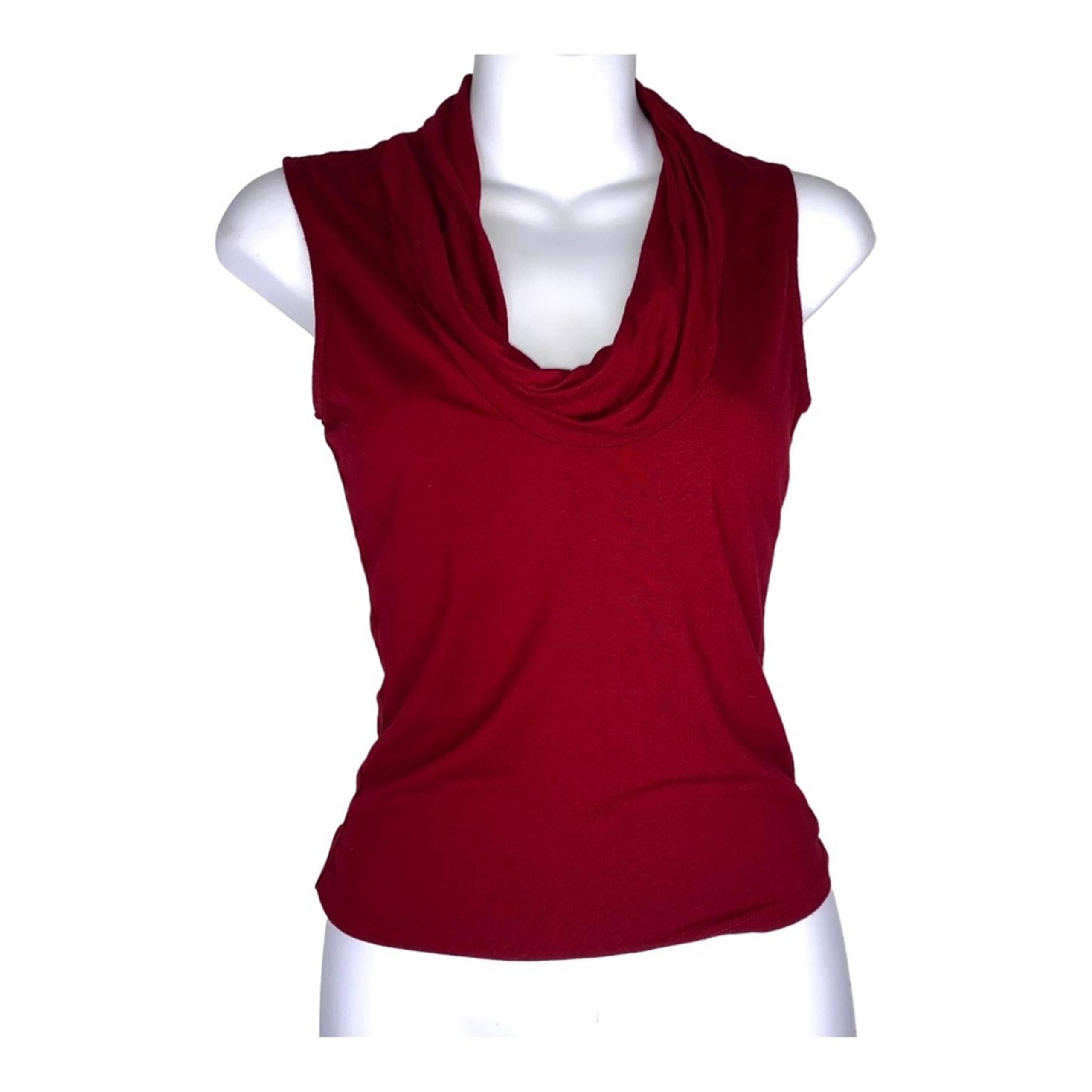 Kenneth Cole New York Women's Draped Neck Shell Tank Top Size XS