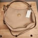 Tory Burch Carson Hobo Crossbody Logo Shoulder Bag Pebble Leather