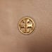 Tory Burch Carson Hobo Crossbody Logo Shoulder Bag Pebble Leather