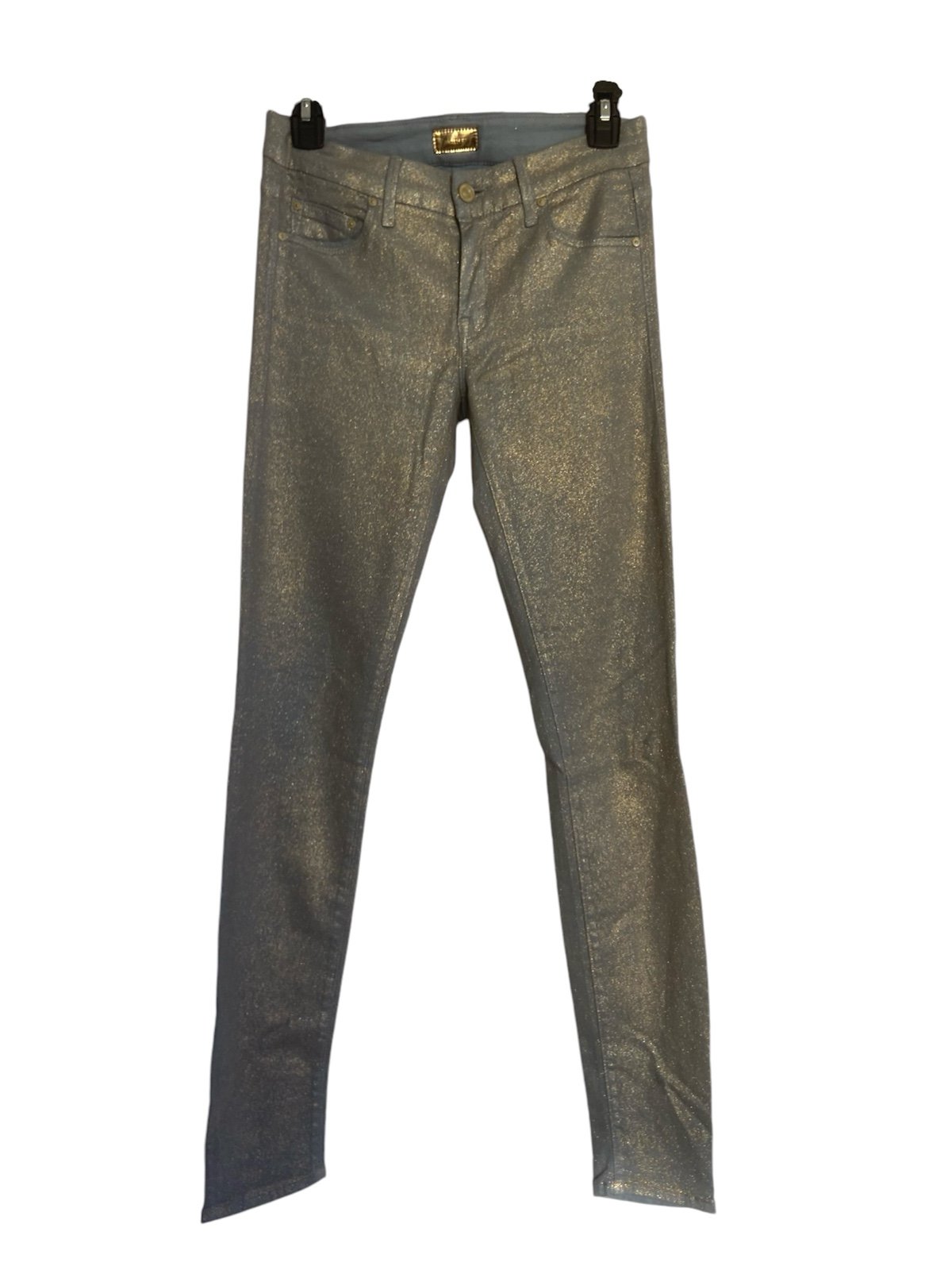 Mother Metallic gold grey jean Size 26