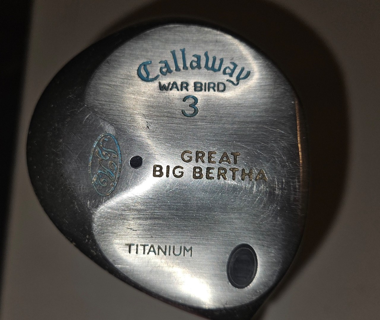Callaway Great Big Bertha War Bird 3 Wood Titanium Fairway Gems Ultra Lite Shaft