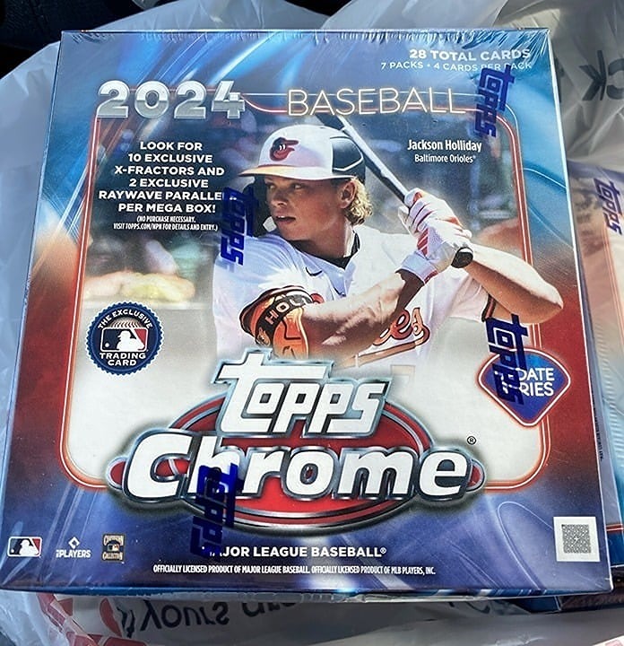 2024 Topps Chrome Update Mega Box2024 Topps Chrome Update Mega Box2024 MLB Topps