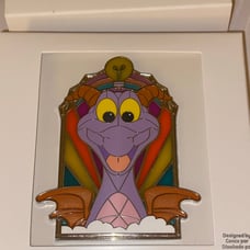 WDW - Figment - Figment Artist Series - Jumbo Stained glass Window LE Pin