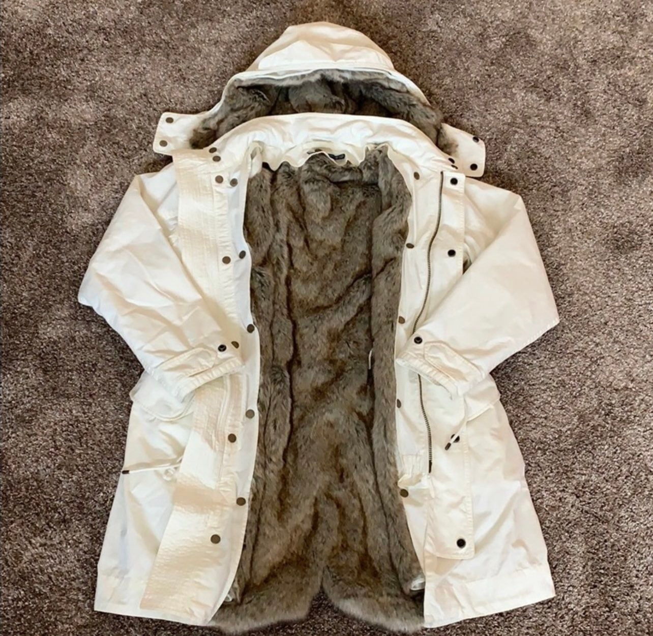 Polo Ralph Lauren jacket with faux fur lining