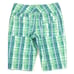 4 All Jofit Womens Sz 4 Bermuda Performance Golf Shorts Plaid Green Stretch