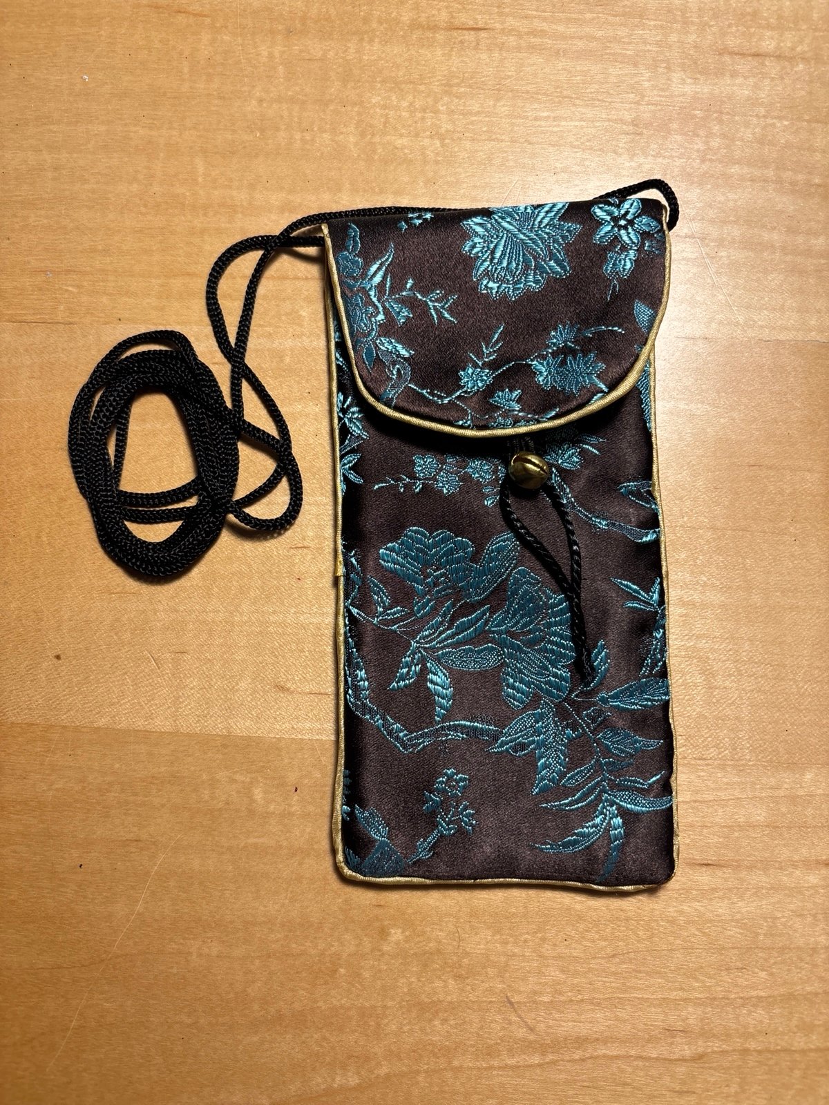 New Black/Blue Japanese Mini Crossbody Purse