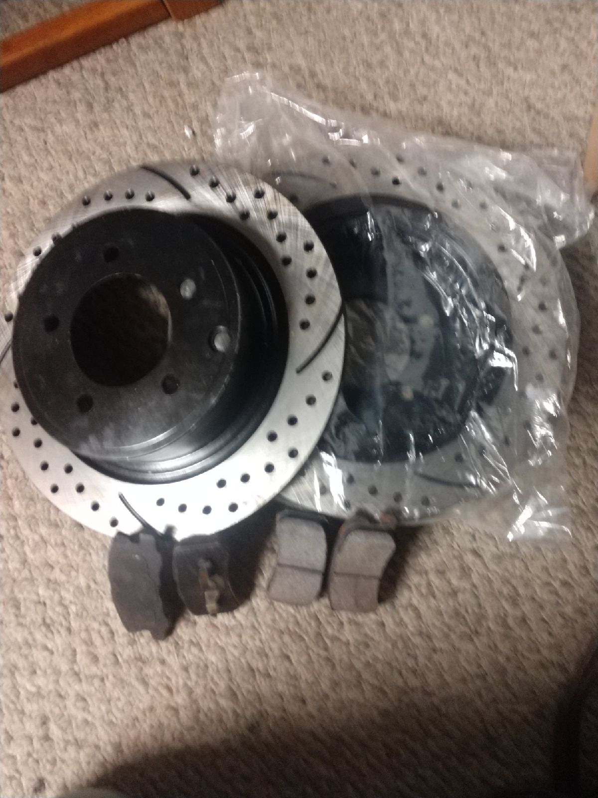 Brake pads and rotors