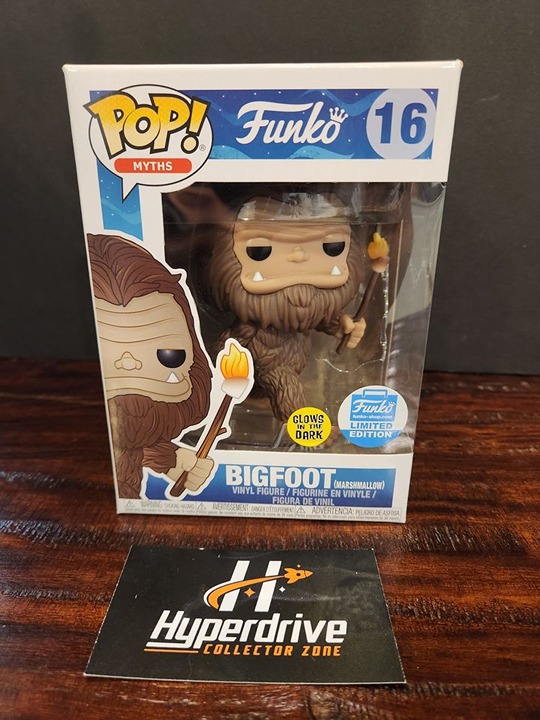 Myths Bigfoot (Marshmallow) Glow in the Dark Exclusive Funko PoP! Vinyl Figure
