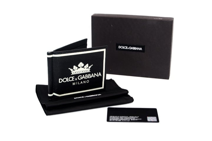 Dolce & Gabbana crown logo print wallet