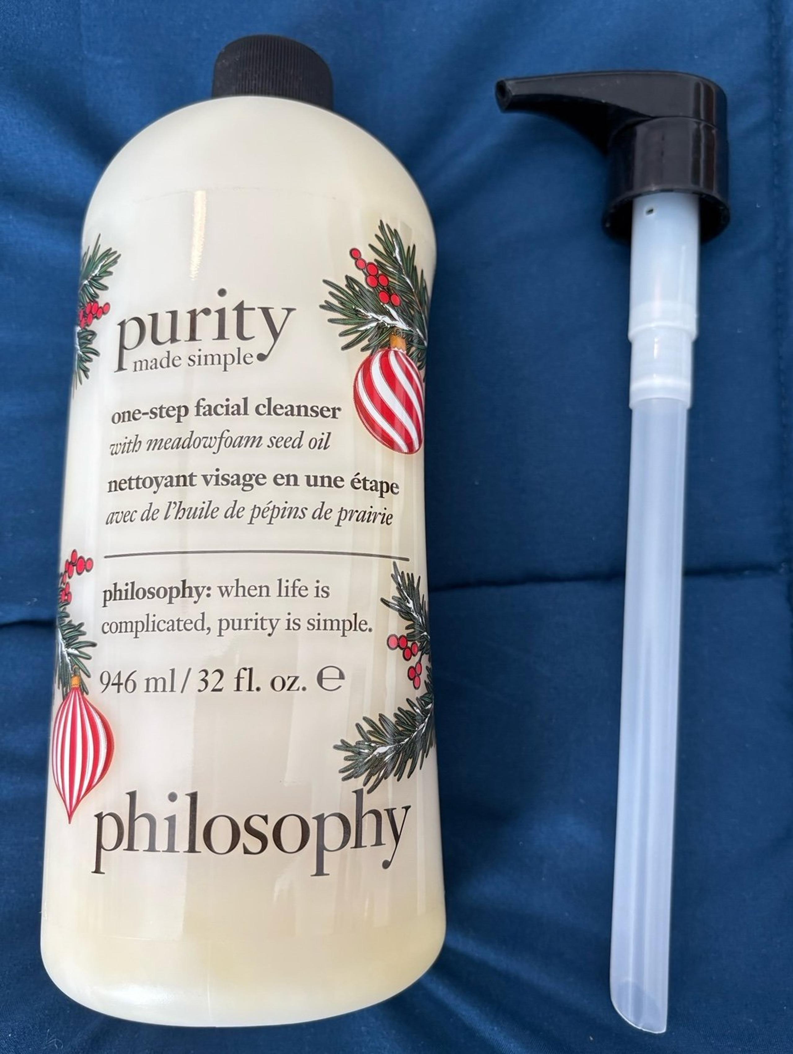 Philosophy Purity Made Simple Cleanser - Limited edition packaging - 32 fl oz