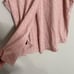 Le Ore Light Pink Split Back Sleeveless Tank Small