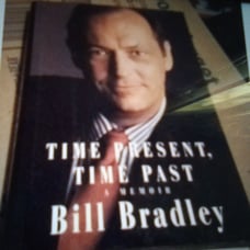 Bill Bradley autograph book