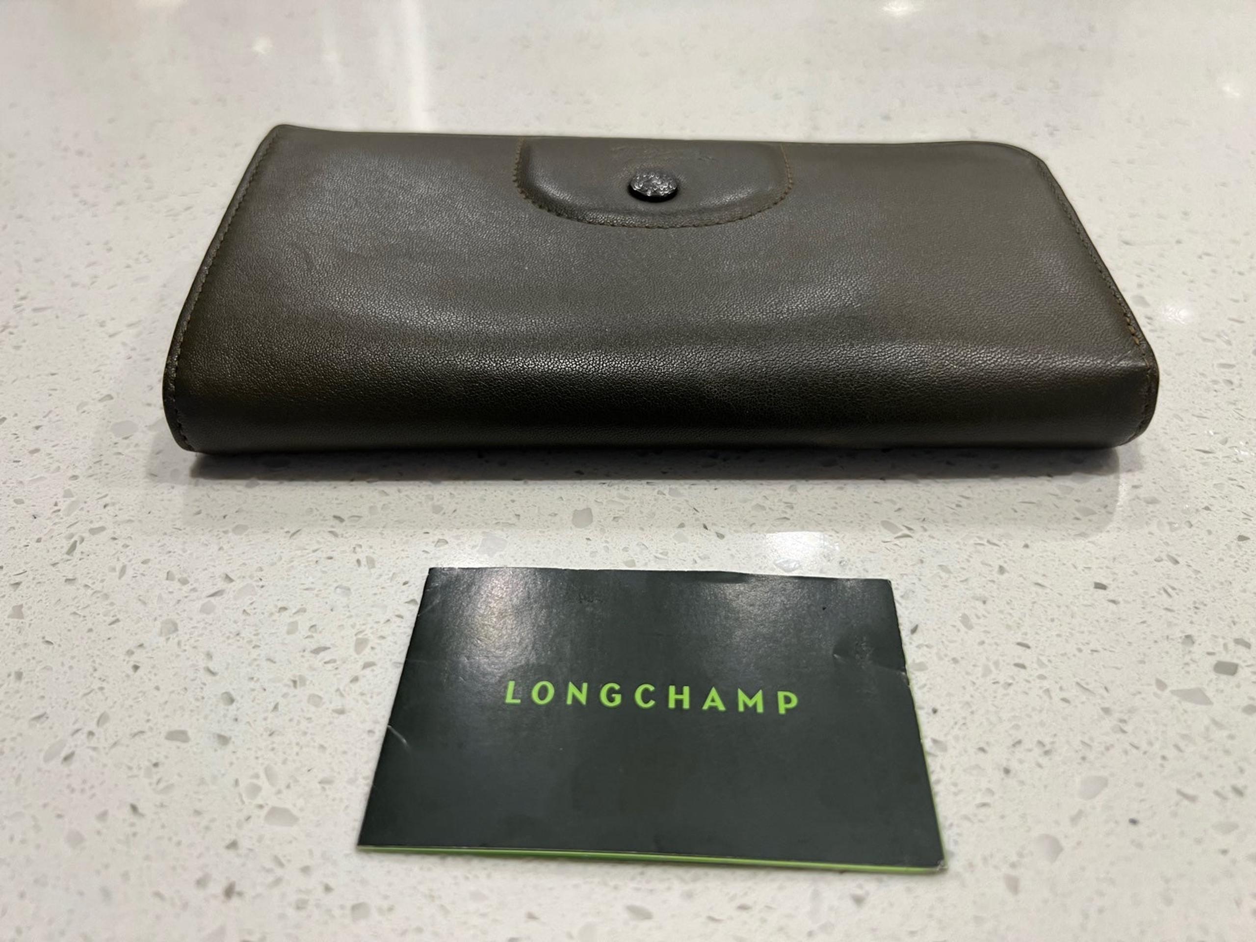 Longchamp Le Pliage Cuir Wallet