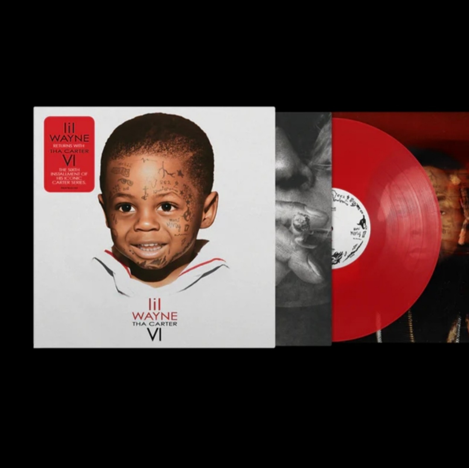 *SIGNED* Lil Wayne - Tha Carter VI red vinyl LP