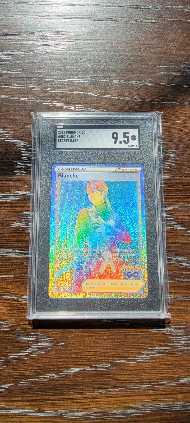 Graded Pokemon Card - Blanche