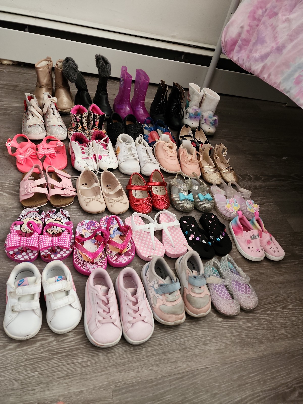 GIRL Toddler Shoes size 4 5 and 6