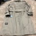 Hart Schaffner Marx Barrington Tan trench Coat Mens 40R Water Resistant