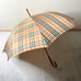 Burberry Nova Check Long Umbrella