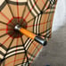Burberry Nova Check Long Umbrella