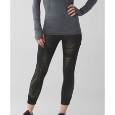 Womens Lululemon Fresh Mesh Run Crop