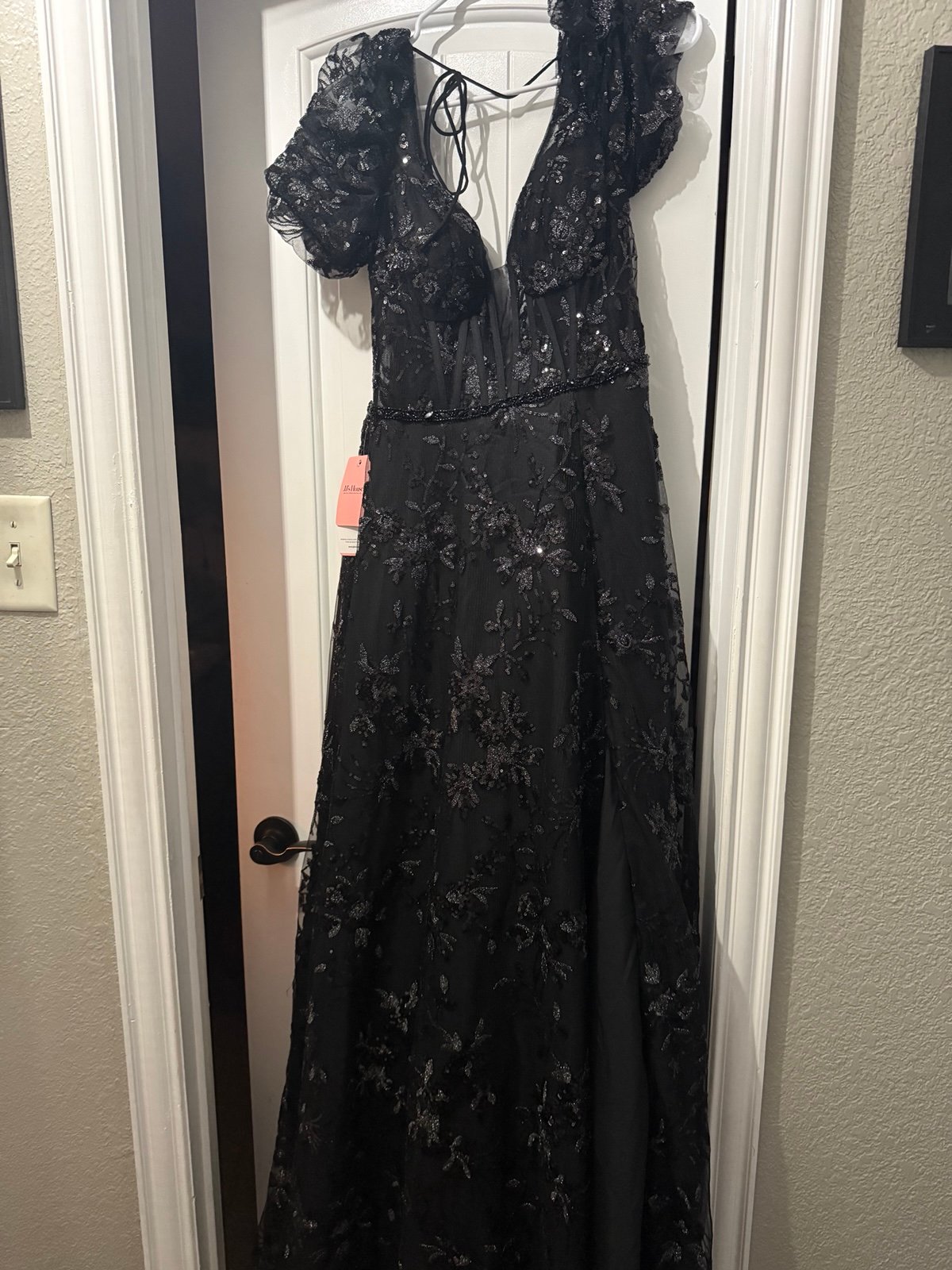 BRAND NEW WITH TAGS Black Sparkly Gown