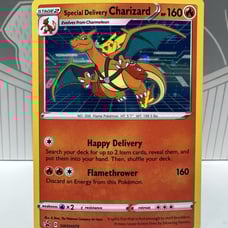 Pokemon TCG Special Delivery Charizard SWSH075 Pokemon Center Promo - NM