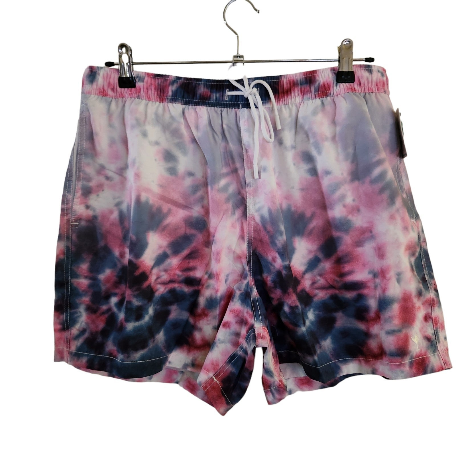 Happy Hour Mens Tie-Dye Beachwear Swim Trunks Size XL