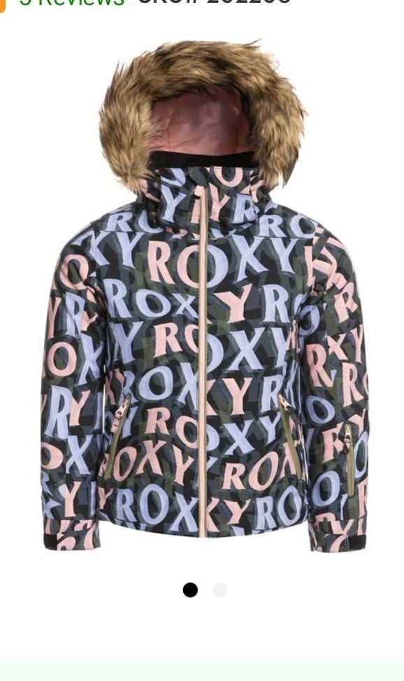 NWT girls Roxy jacket