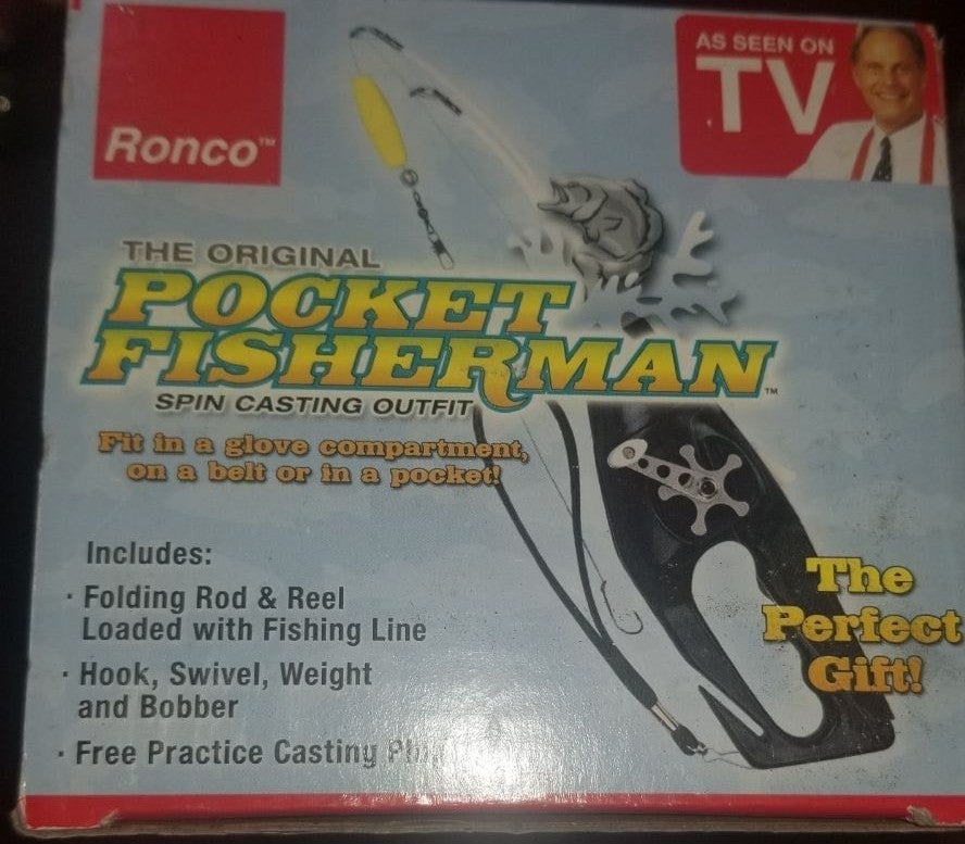 New As Seen on TV Ronco Pocket Fisherman