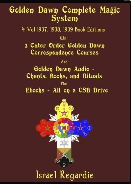 Complete Golden Dawn System Of Magic Book Magick Audio Regardie Crowley NEW