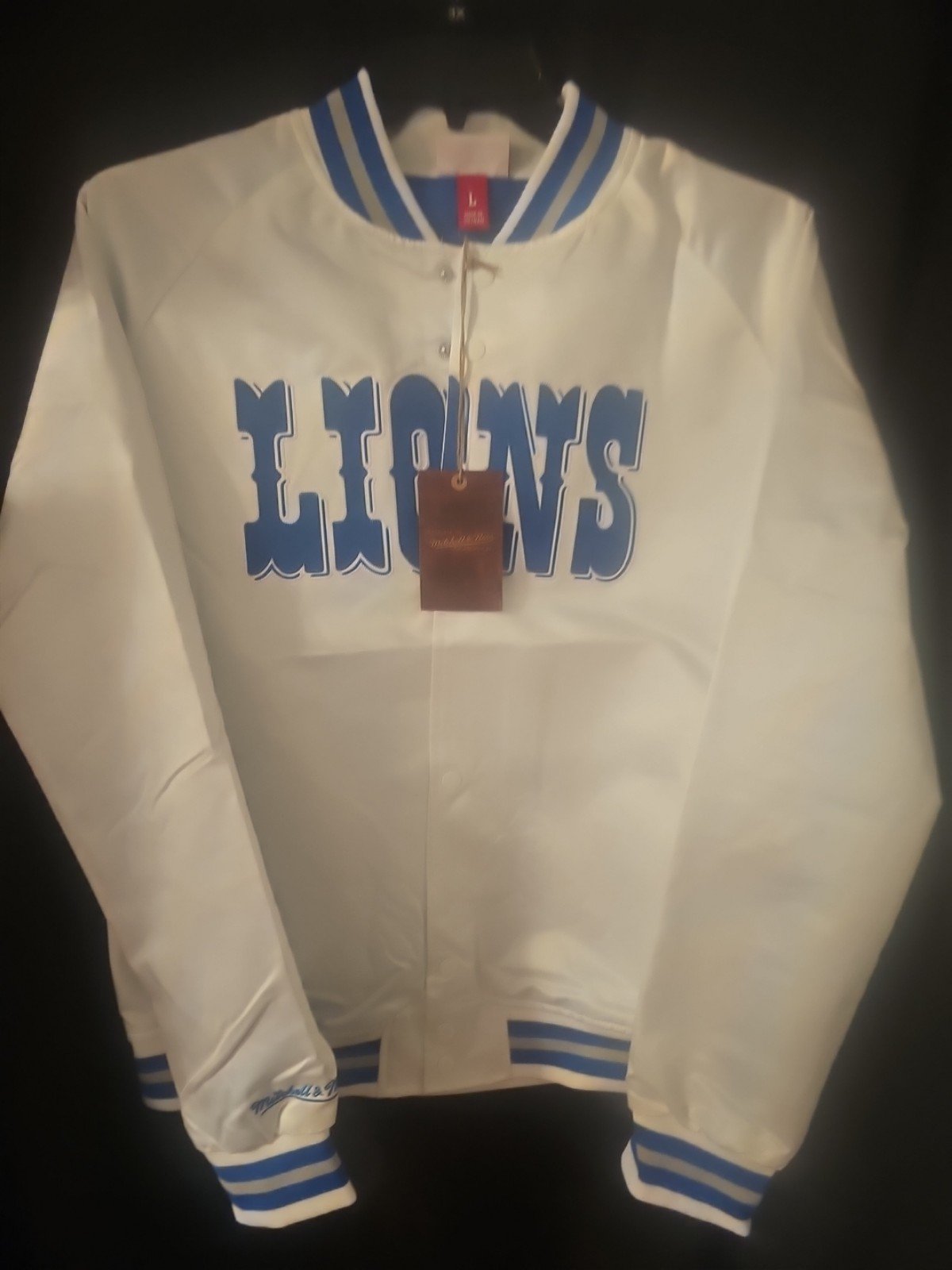 Detroit Lions M&N Satin Jacket