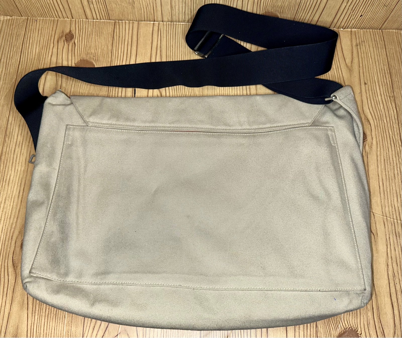 Jack Spade Greene St Black Messenger Carry-On Travel