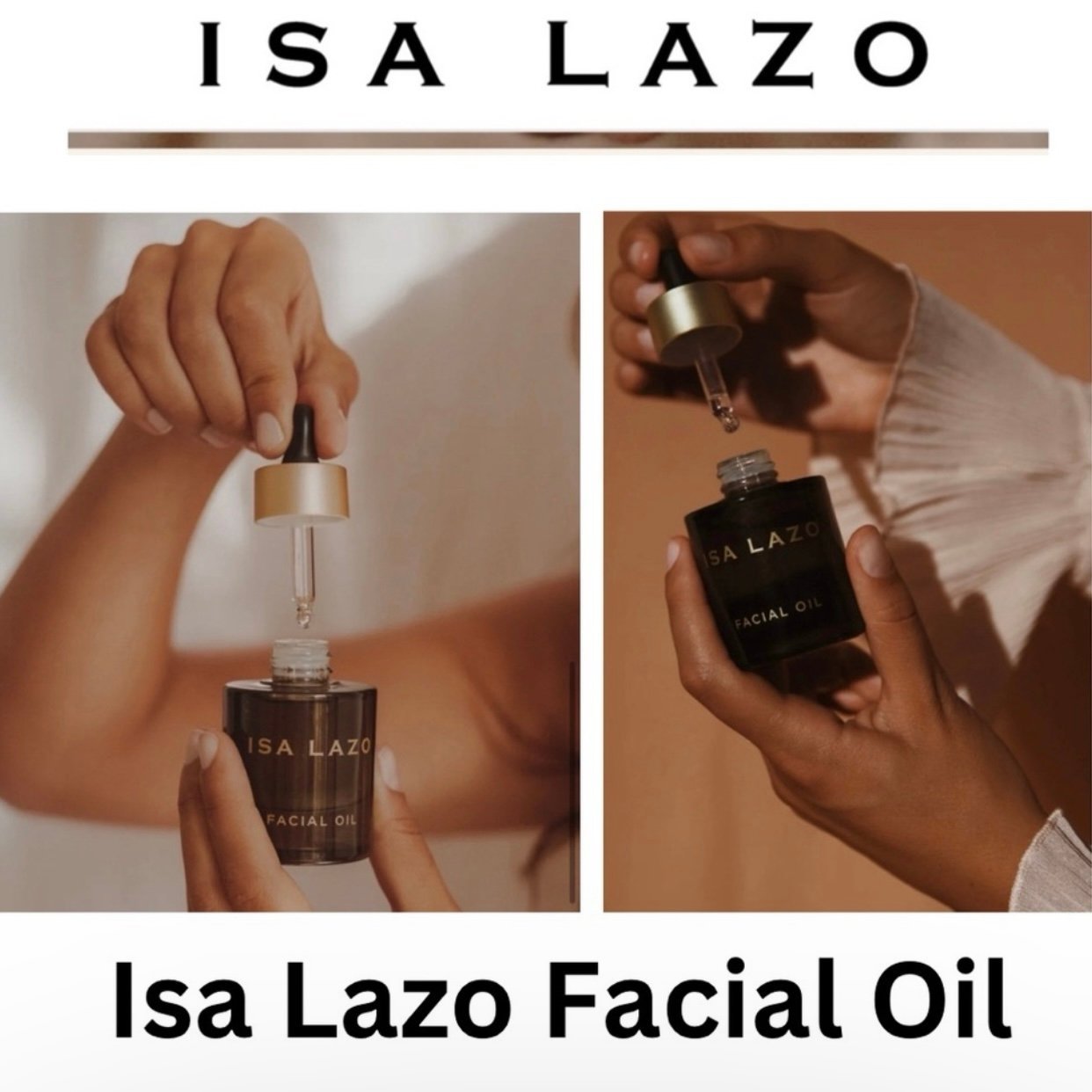 New Isa Lazo Facial Oil