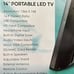 Trexonic 14 Portable LED TV