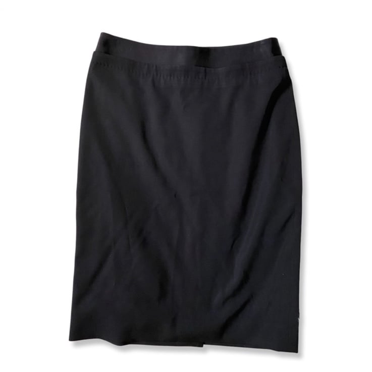 スカート Salvatore Ferragamo Black Stretch Wool Blend Skirt Ferragamo Black Stretch Wool Blend Skirt | italist