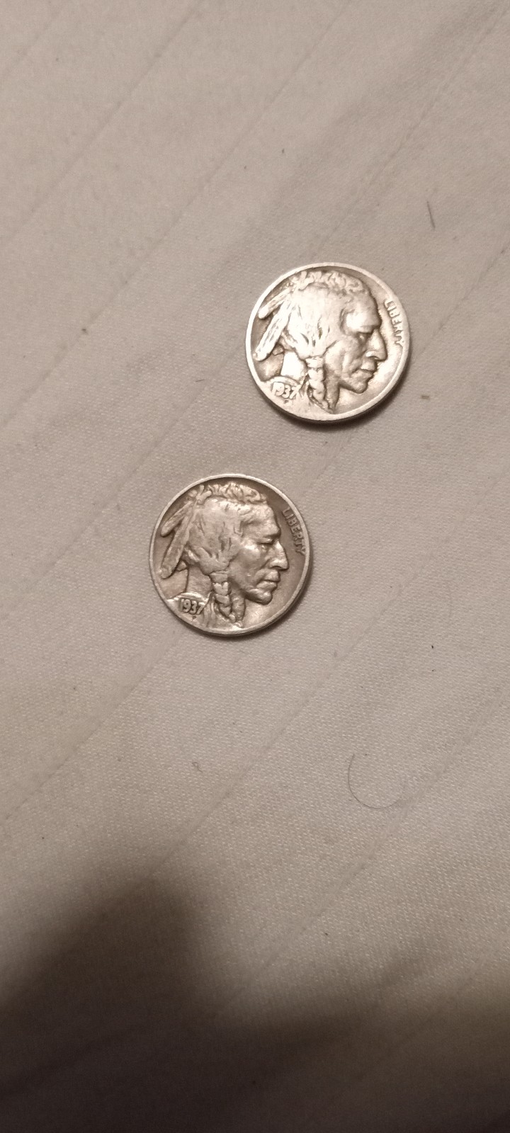 1937 Indian head buffalo nickel