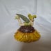 Rare Department 56 Disney Tinkerbell on Sunflower Bejeweled Trinket Box