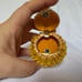 Rare Department 56 Disney Tinkerbell on Sunflower Bejeweled Trinket Box