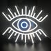 Lovely Bright White Shining Eye LED Night Light Wall Art Decor