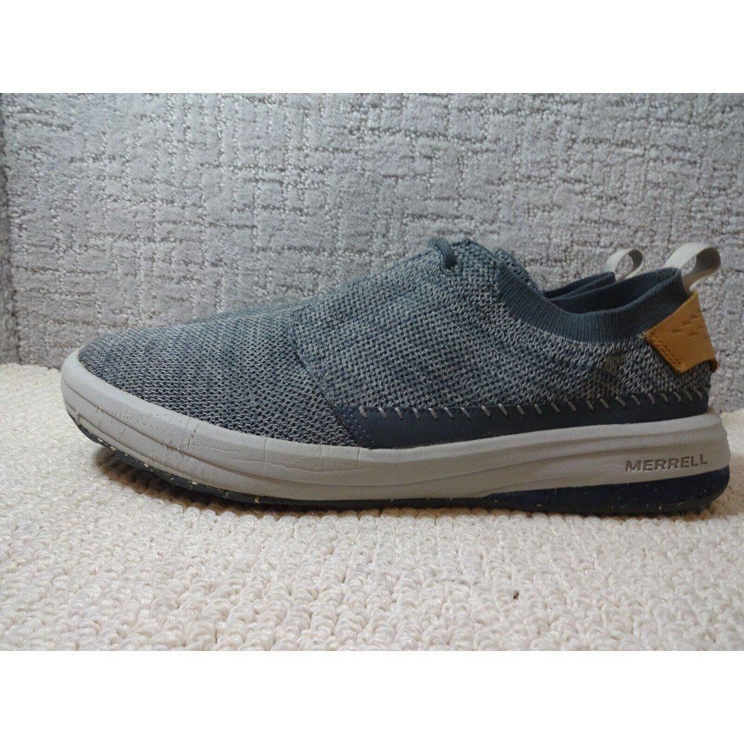 Merrell Gridway Turbulence Mens Size 11.5 US Blue Knit Casual Running Sneakers