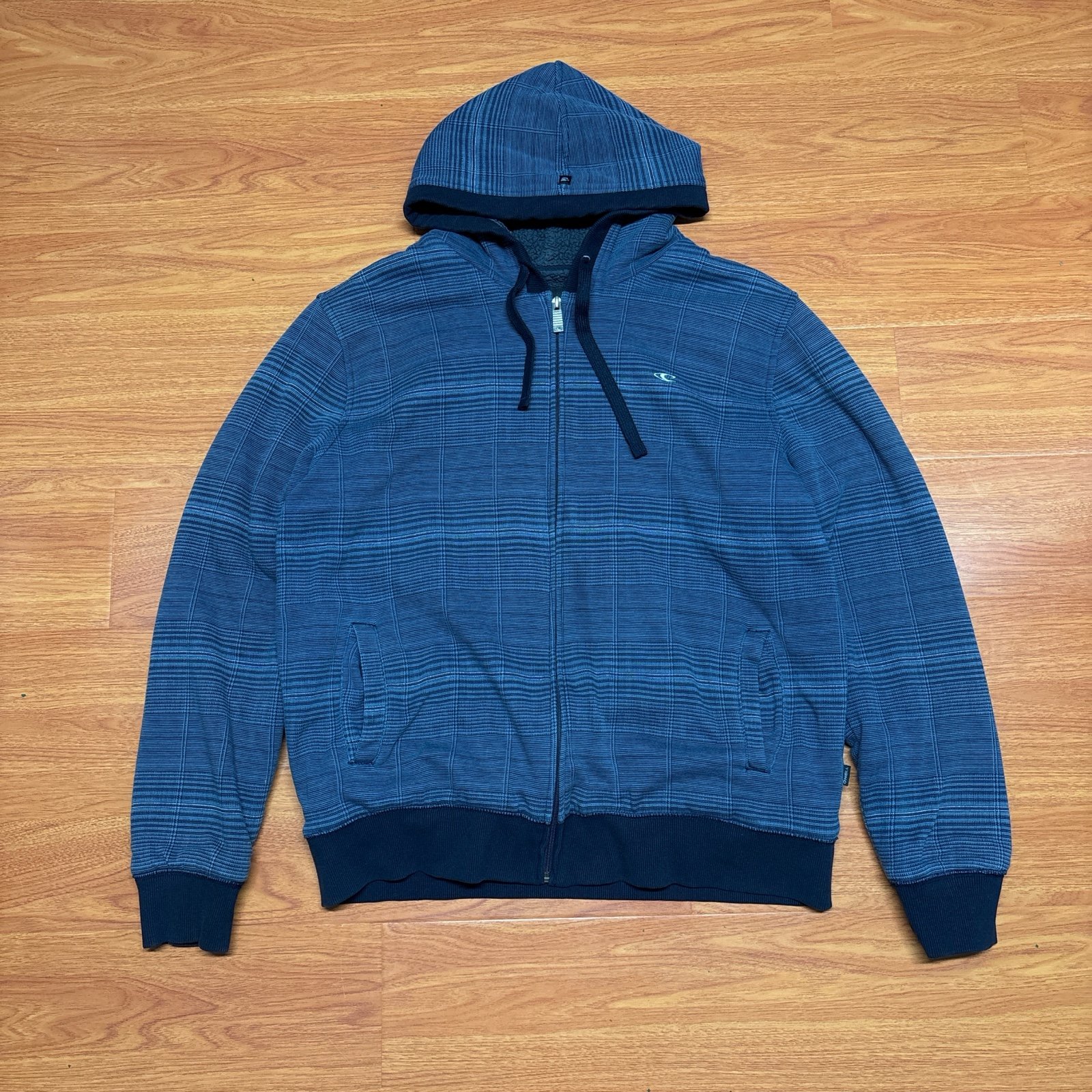 Vintage Y2K O’Neill Surf Striped Sherpa Lined Jacket Size M