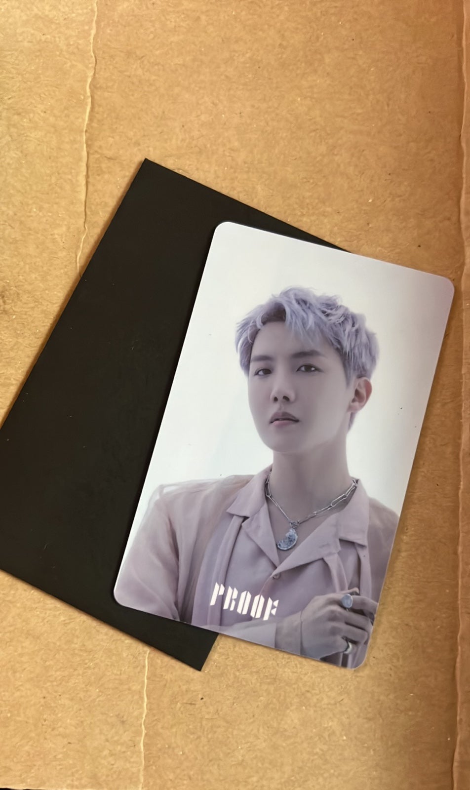 BTS Proof Hybe Insight Lucky Draw- Jhope