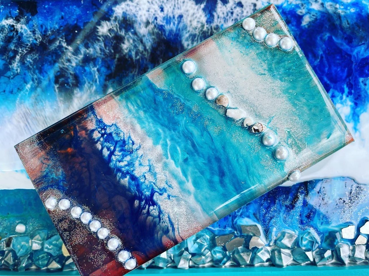 Ocean keepsake box