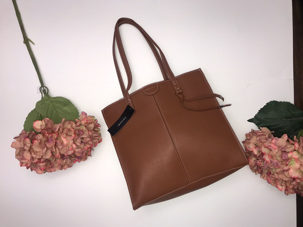 Brown Tahari Large Tote Bag