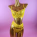 Yellow lingerie set
