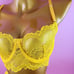 Yellow lingerie set